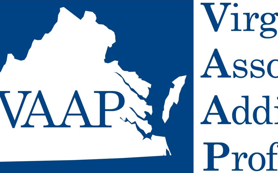 Virginia Association of Addiction Professionals (VAAP), a NAADAC affiliate, is a professional membership organization that aims to improve the addiction counseling profession in Virginia through training, advocacy, and events.